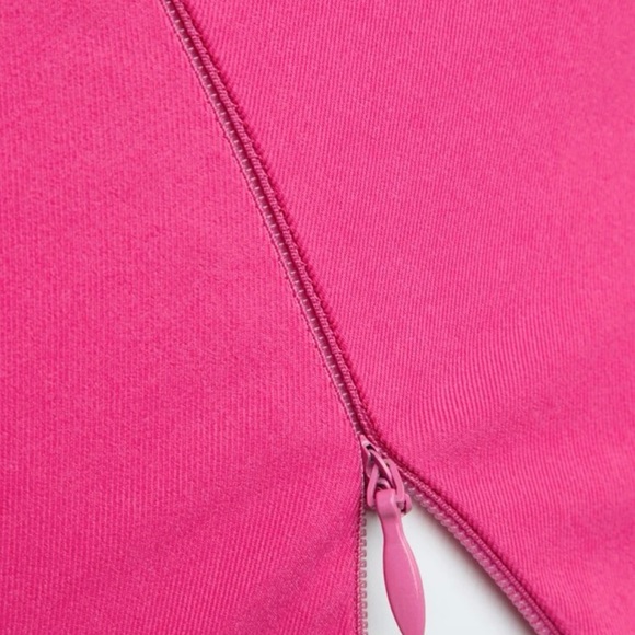 Hot Pink Ruffle Top - Picture 6 of 7